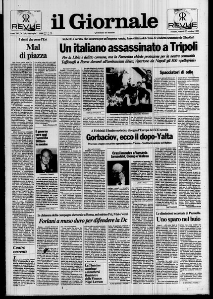 Il giornale : quotidiano del mattino